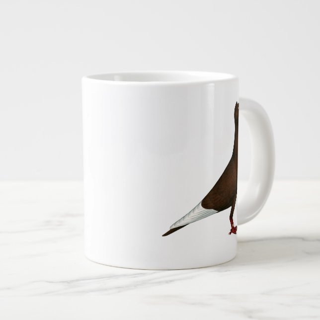 Flygkapsel Pigeon Jumbo Mugg (Framsida höger)
