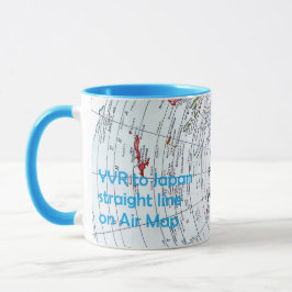 Flygkart Mugg