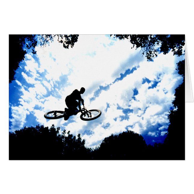 Flygkick! Hälsningskort (Framsidan Horizontal)