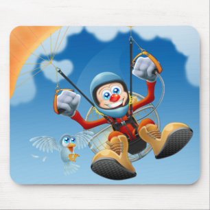 Flygkick Paramotor Mousepad Musmatta