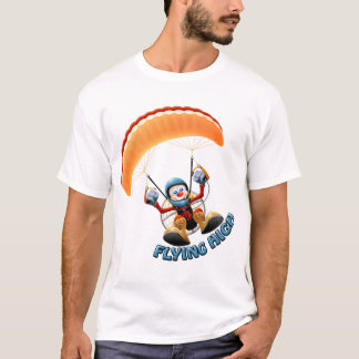 FlygkickParamotor skjorta T-shirt