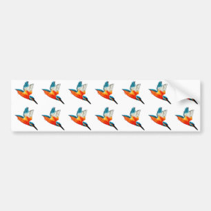 FlygKingfishers Bildekal