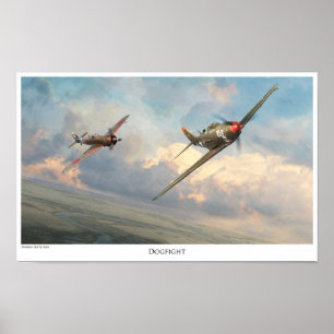 Flygkonst Poster "Dogmatch"