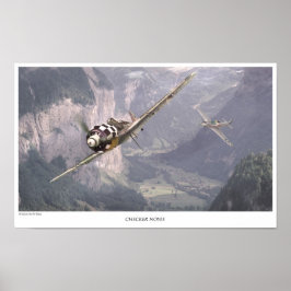 Flygkonst Poster Fw190A