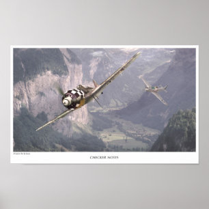 Flygkonst Poster Fw190A