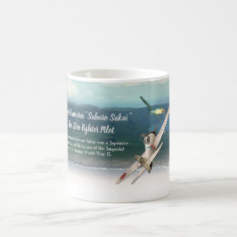 Flygkonstmuggen "påskyndade samuraien: Saburo Kaffemugg