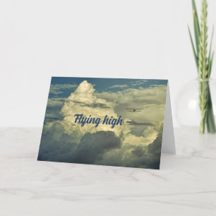 FLYGKORT FÖR GRATTISAR TACK KORT