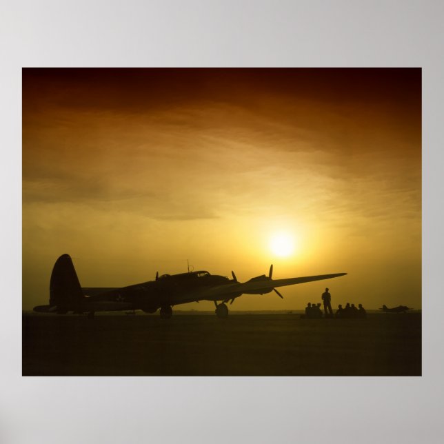 FLYGKRAFT B-17 1942 POSTER (Framsidan)
