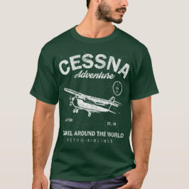Flygläge på t shirt