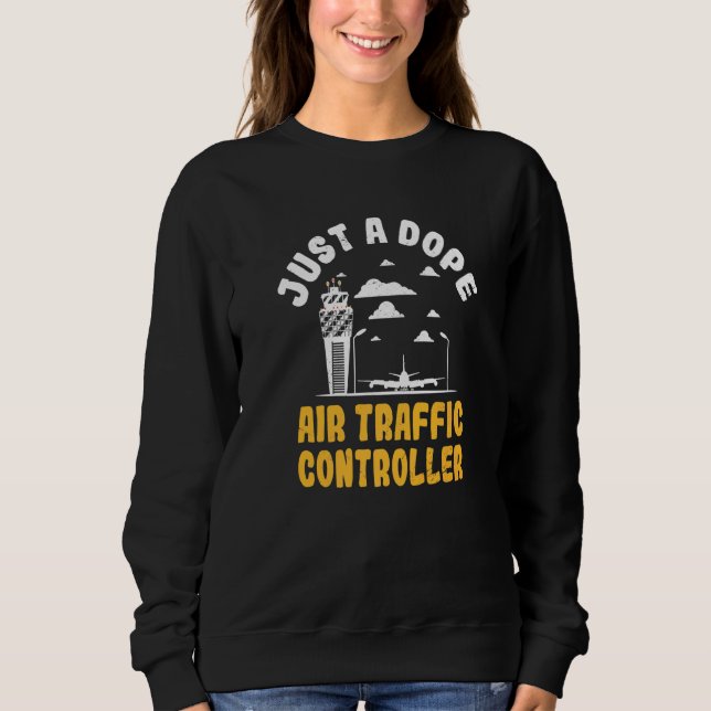 Flygledare Atc Expert Flygkontroll O T Shirt (Framsida)