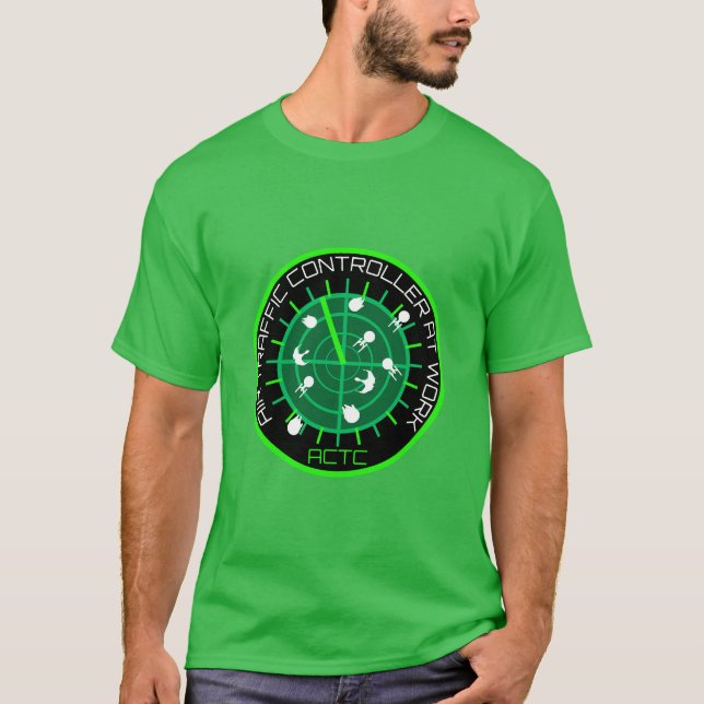 Flygledare T Shirt (Framsida)