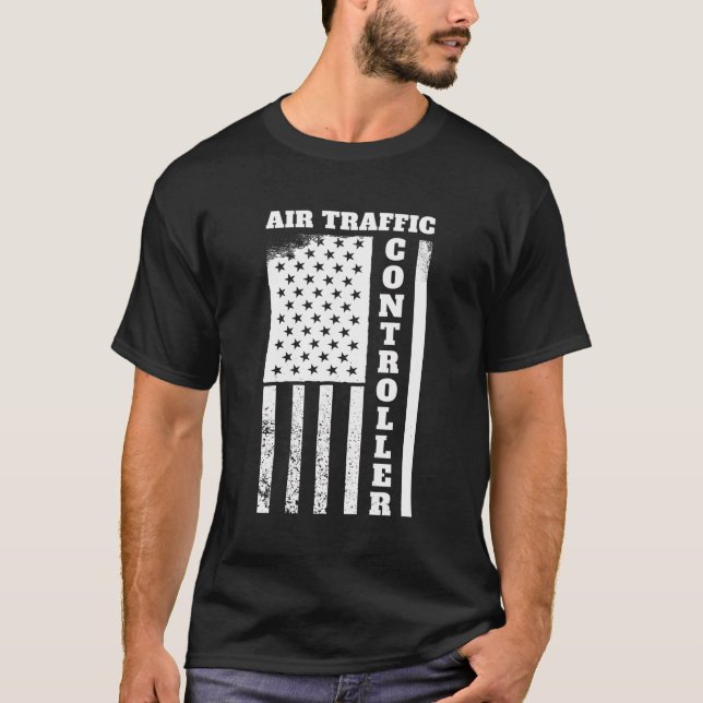 Flygledare T Shirt (Framsida)