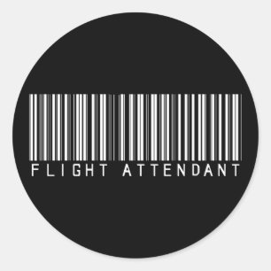 Flygledarens Pub-kod Runt Klistermärke