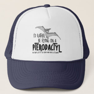 Flyglinje Pterodactyl Dinosaur Airline Keps