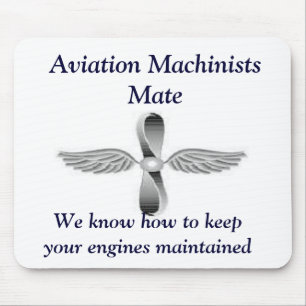 Flygmaskinister matta Mousepad Musmatta