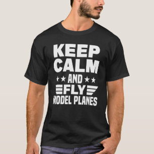 Flygmodell Flygplan för modellpilot T Shirt