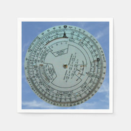 Flygnavigeringsdator Pappersservett