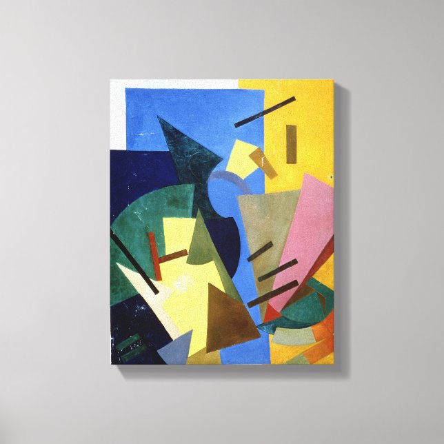 Flygning, 1916 canvastryck (Framsida)