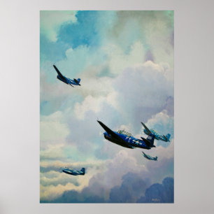 Flygning 19 - Borttappadens kvadron Poster