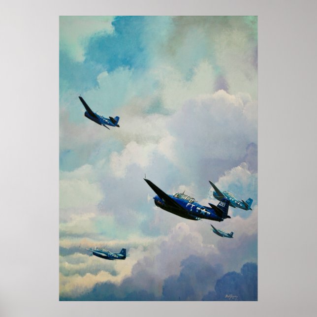 Flygning 19 - Borttappadens kvadron Poster (Framsidan)