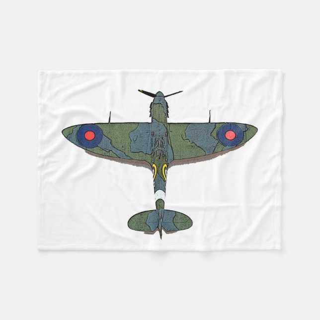 Flygning 5 fbcna fleecefilt (Framsidan (Horisontell))