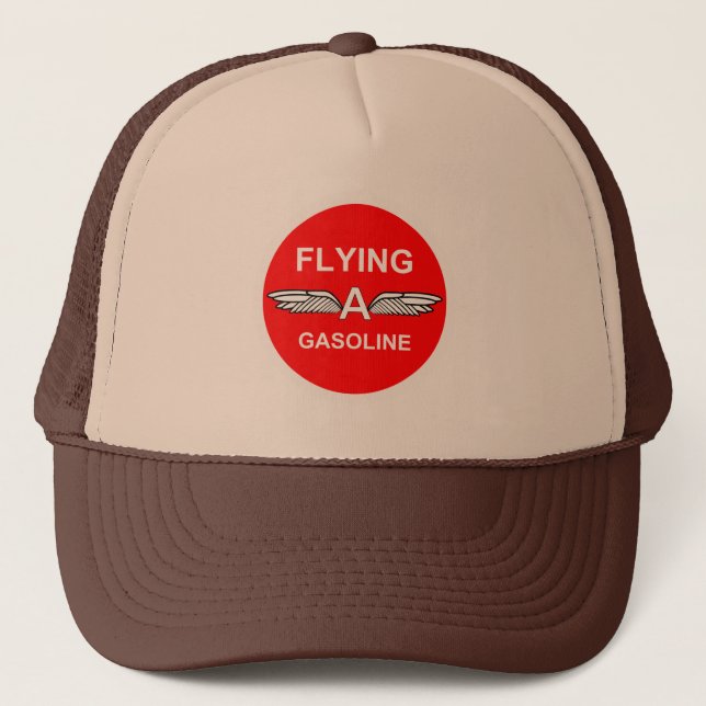 Flygning av bensin keps (Framsida)