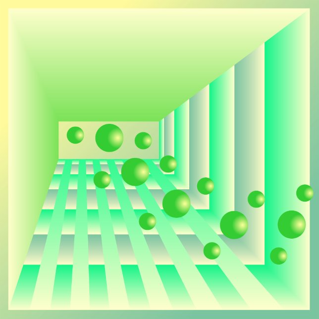 Flygning av Limes genom en Peppermint Plaza Kudde (Skapare uppladdad)