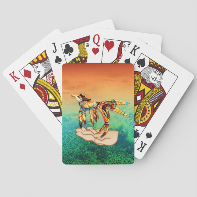 Flygning Casinokort (Baksidan)