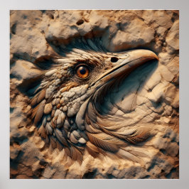 Flygning genom tidsåldern - Abstrakt konst Poster