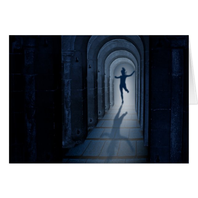 Flygning Hälsningskort (Framsidan Horizontal)