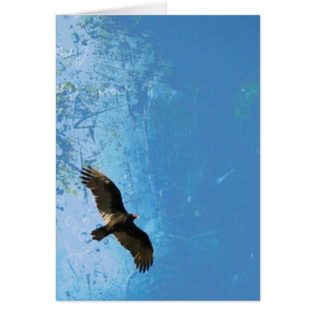 Flygning Hälsningskort (Framsidan)