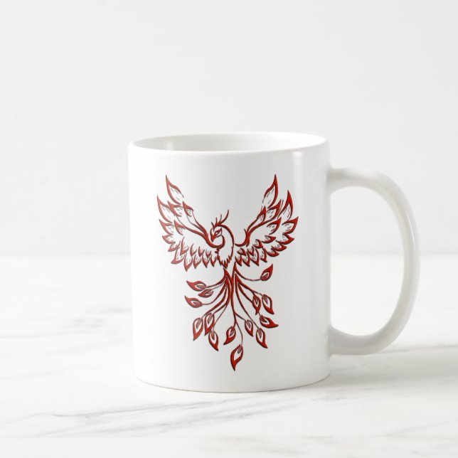 Flygning i A Phoenix Kaffemugg (Höger)