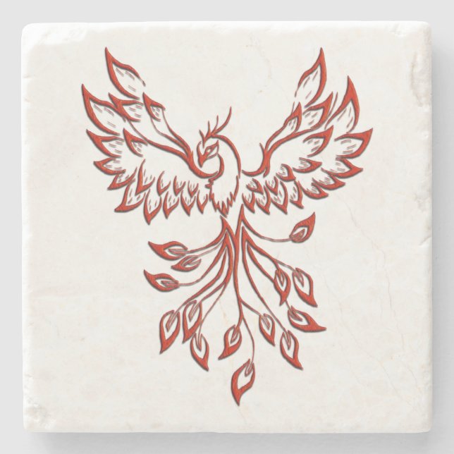 Flygning i A Phoenix Underlägg Sten (Framsidan)