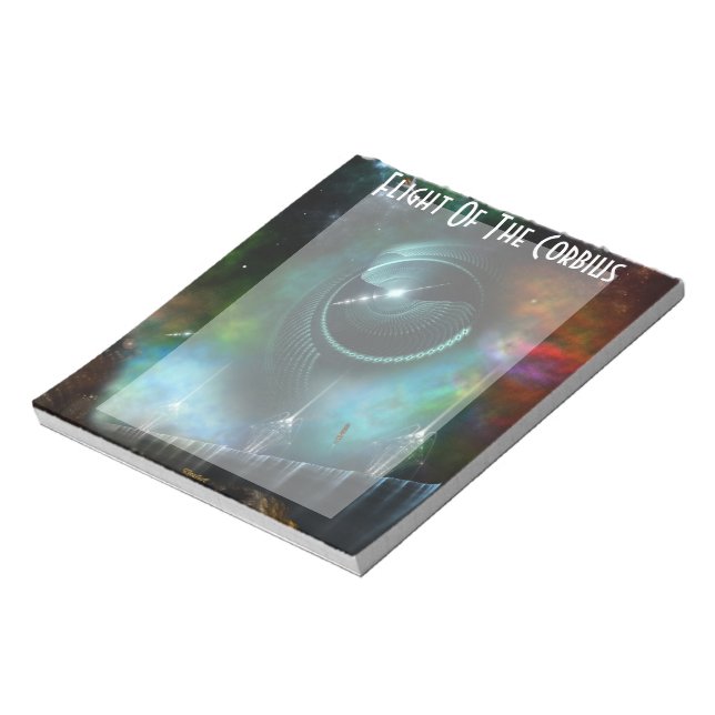 Flygning med Anteckningsblocket Corbius Fractal Ar Anteckningsblock (Roterad)