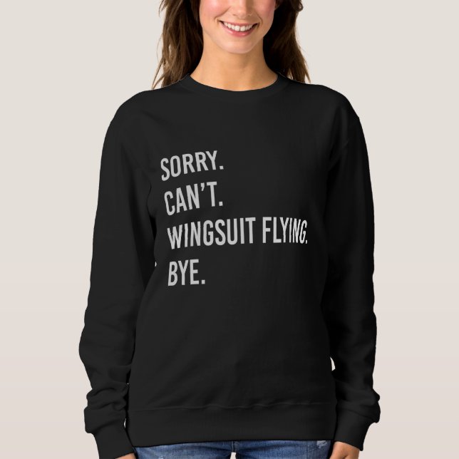 Flygning med vingkostym t shirt (Framsida)