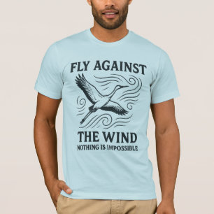 Flygning mot Vindens utformning T Shirt