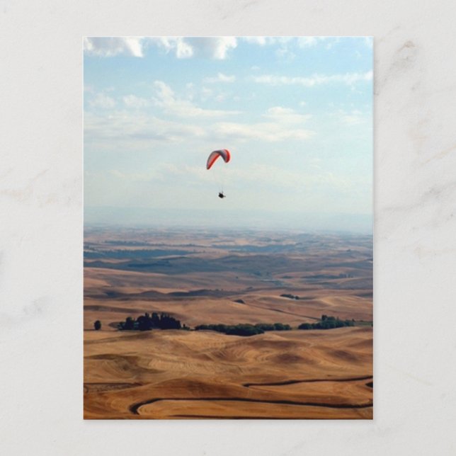 Flygning över Palouse Vykort (Framsida)