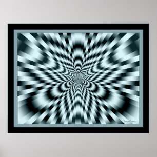 Flygning till en annan värld poster