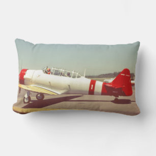 Flygning, Vintage marinpropeller Flygplan Lumbarkudde