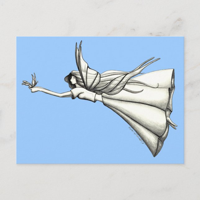 flygning vykort (Framsida)