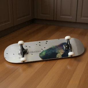 Flygningar Genom Stormar Skateboard
