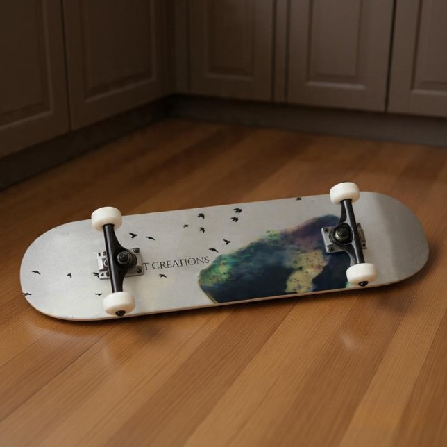 Flygningar Genom Stormar Skateboard (Skapare uppladdad)