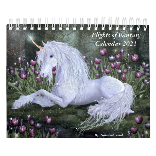 Flygningar i Fantasy 2020-kalendern Kalender (Omslag)