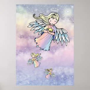 Flygningen i Angel Poster av Molly Harrison
