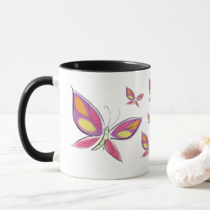 Flygningen i Flutterby-kaffe Mugg