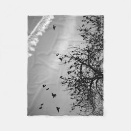 Flygningen Väg Fleecefilt