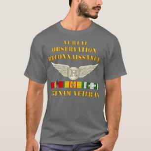 Flygobservationsspecialist Vietnam-veteran med  T Shirt