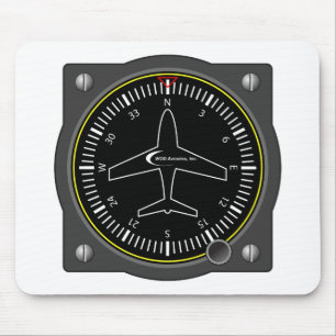 Flygöverskriftmätinstrument Musmatta