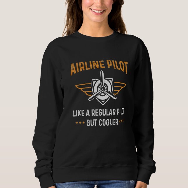 Flygpilot för en pilot t shirt (Framsida)