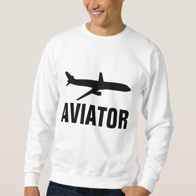 FLYGPILOT T-tröjor Lång Ärmad Tröja (Framsida)